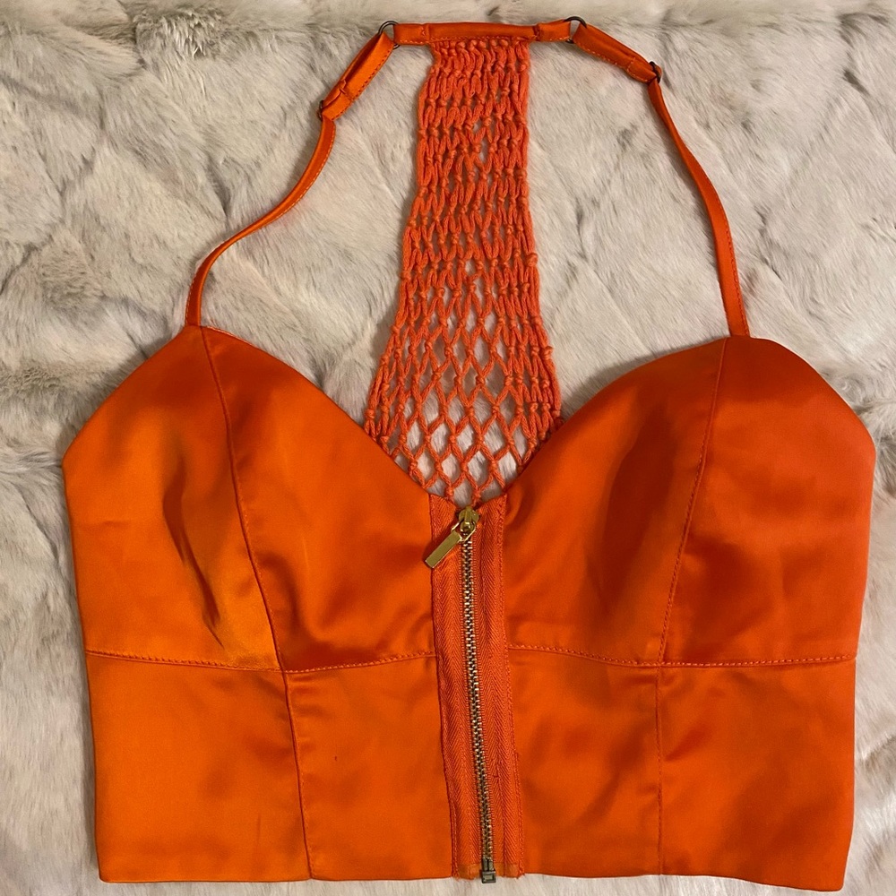 Orange crop top!